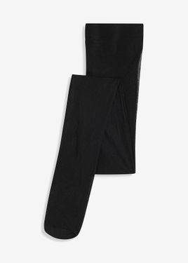 bonprix Collant A Pois Con Cinturino Comfort 30 Den - Nero