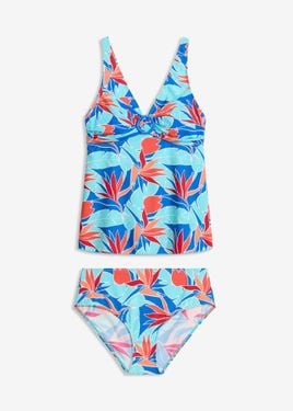 bonprix Tankini Con Dettaglio Ad Anello (Set 2 Pezzi) - Blu