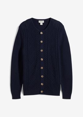 bonprix Cardigan Bavarese - Blu