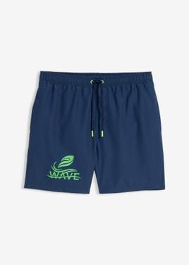 bonprix Pantaloncini Da Mare Con Stampa - Blu