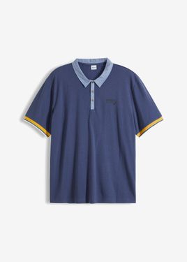 bonprix Polo A Maniche Corte - Blu