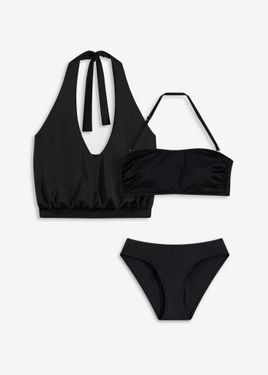 bonprix Tankini (Set 3 Pezzi) - Nero