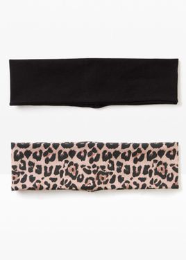 bonprix Fascia Per Capelli (Pacco Da 2) - Nero