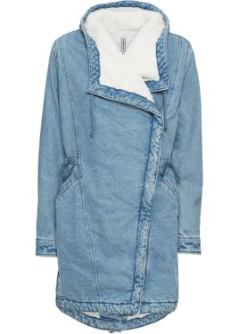 bonprix Cappotto Di Jeans - Blu