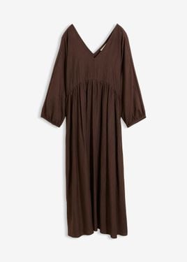 bonprix Abito Lungo - Marrone