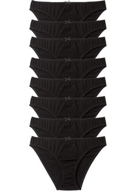 bonprix Slip (Pacco Da 8) - Nero