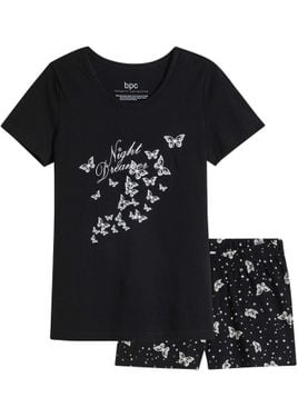 bonprix Pigiama Estivo - Nero