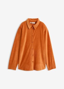 bonprix Camicia Di Velluto - Arancione