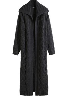 bonprix Maxi Cardigan - Nero