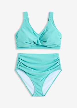 bonprix Bikini Leggermente Modellante Con Effetto Incrociato (Set 2 Pezzi) - Blu