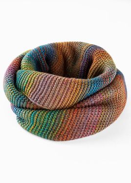 bonprix Sciarpa Ad Anello - Grigio