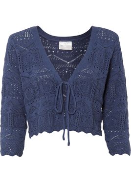 bonprix Bolero Traforato - Blu
