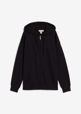 bonprix Felpa Lunga Con Zip - Nero