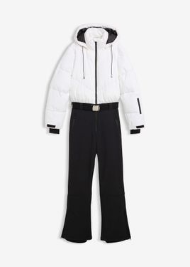 bonprix Tuta Tecnica Imbottita E Idrorepellente - Bianco