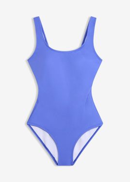 bonprix Costume Intero Con Scollo Alto Sulla Schiena - Blu