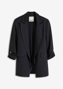 bonprix Blazer Lungo - Nero