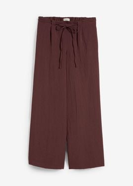 bonprix Pantaloni Culotte - Viola