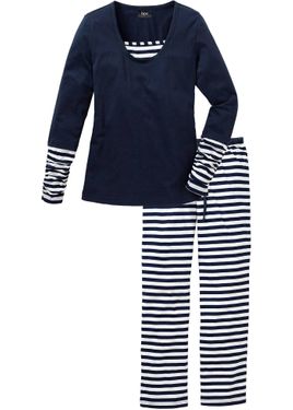bonprix Pigiama - Blu