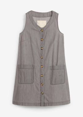 bonprix Abito Di Jeans - Grigio