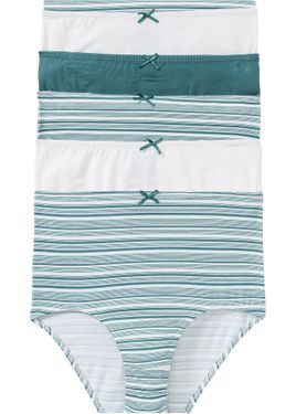 bonprix Slip A Vita Alta (Pacco Da 6) - Blu