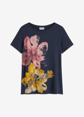 bonprix Maglia A Maniche Corte - Blu