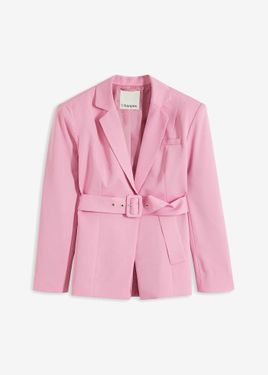 bonprix Blazer Hourglass Con Cintura - Rosa
