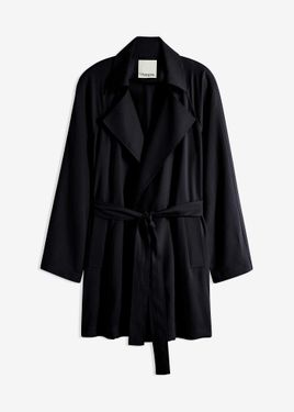 bonprix Trench Corto - Nero