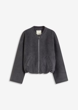 bonprix Bomber Con Orlo A Palloncino - Blu