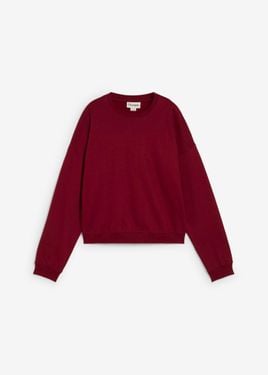 bonprix Felpa Oversize - Rosso