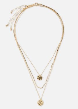 bonprix Collana (Set 3 Pezzi) - Bianco