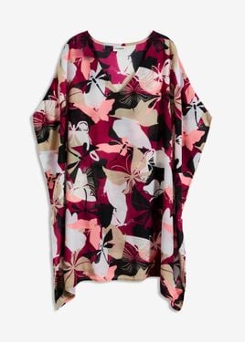 bonprix Tunica Copricostume Oversize - Rosso