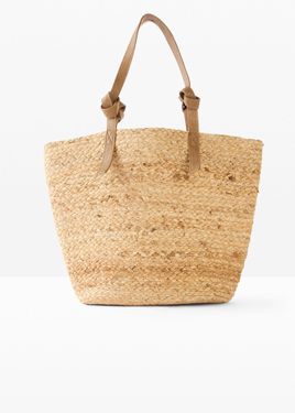 bonprix Borsa Di Paglia - Neutro