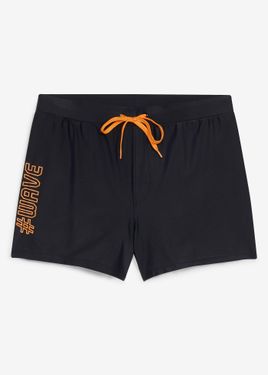 bonprix Costume A Pantaloncino Corto - Blu