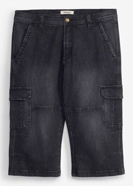 bonprix Jeans Cargo A Pinocchietto Regular Fit, Straight - Blu