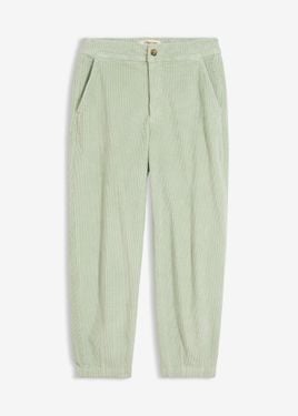 bonprix Pantaloni Barrel - Verde