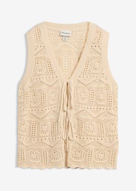 bonprix Cardigan - Neutro