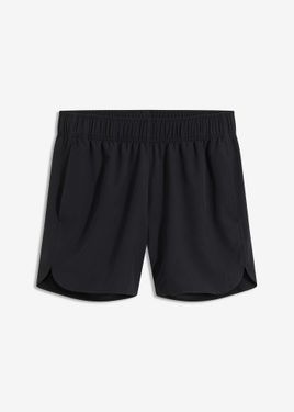 bonprix Shorts Sportivi Leggeri Con Tasche, Ad Asciugatura Rapida - Nero