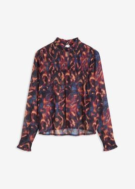 bonprix Blusa Di Chiffon - Rosso