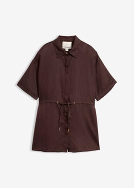 bonprix Camicetta Lunga - Marrone