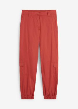 bonprix Pantaloni Cargo A Ovetto - Rosso