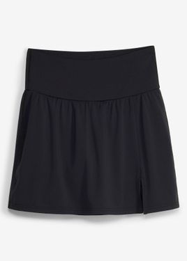 bonprix Gonna Per Sport Con Pantaloncini Integrati, Asciugatura Rapida - Nero