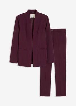 bonprix Tailleur Giacca E Pantaloni (Set 2 Pezzi) - Viola