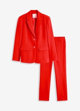 bonprix Tailleur (2 Pezzi) - Rosso