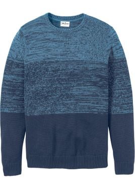 bonprix Maglione Dalla Linea Comfort - Blu