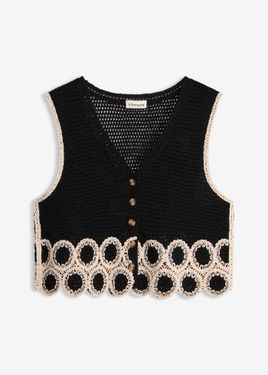 bonprix Gilet - Nero