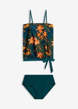 bonprix Tankini Oversize Con Spalline Staccabili (Set 2 Pezzi) - Verde