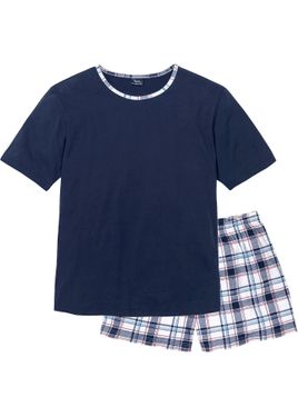 bonprix Pigiama Estivo - Blu
