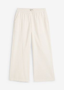 bonprix Pantaloni A Palazzo - Bianco
