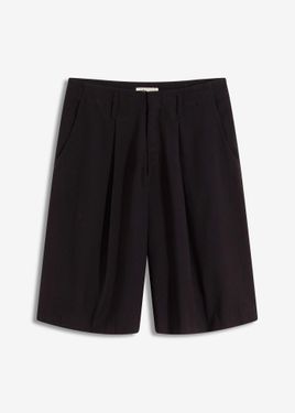 bonprix Bermuda Larghi Con Pinces - Nero