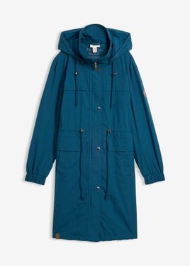 bonprix Parka Con Tasche Grandi - Blu